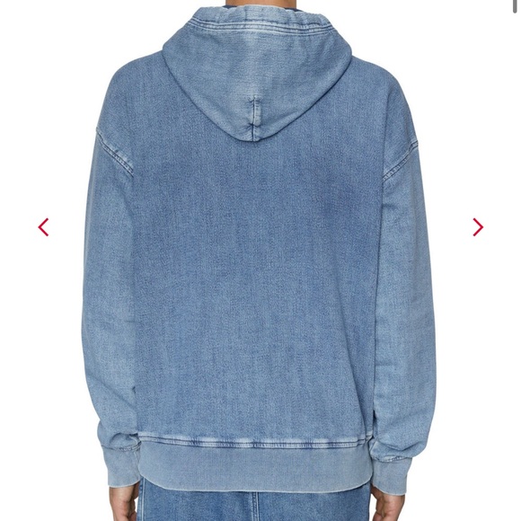 DIESEL DENIM HOODIE - Picture 3 of 4